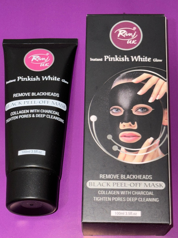 ماسک ذغال لایه بردار و شفاف کننده صورت ریواج rivaj